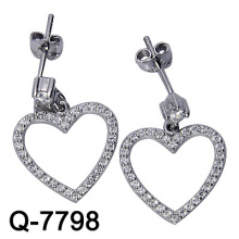 925 Silver Micro Pave CZ Jewelry Earrings (Q-7798. JPG)